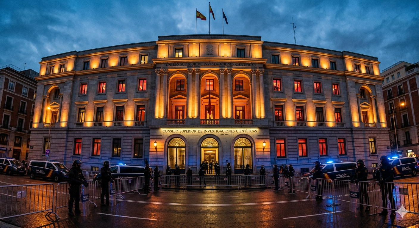 CSIC Madrid lugares de rodaje de La Casa de Papel — Fábrica de Moneda exterior