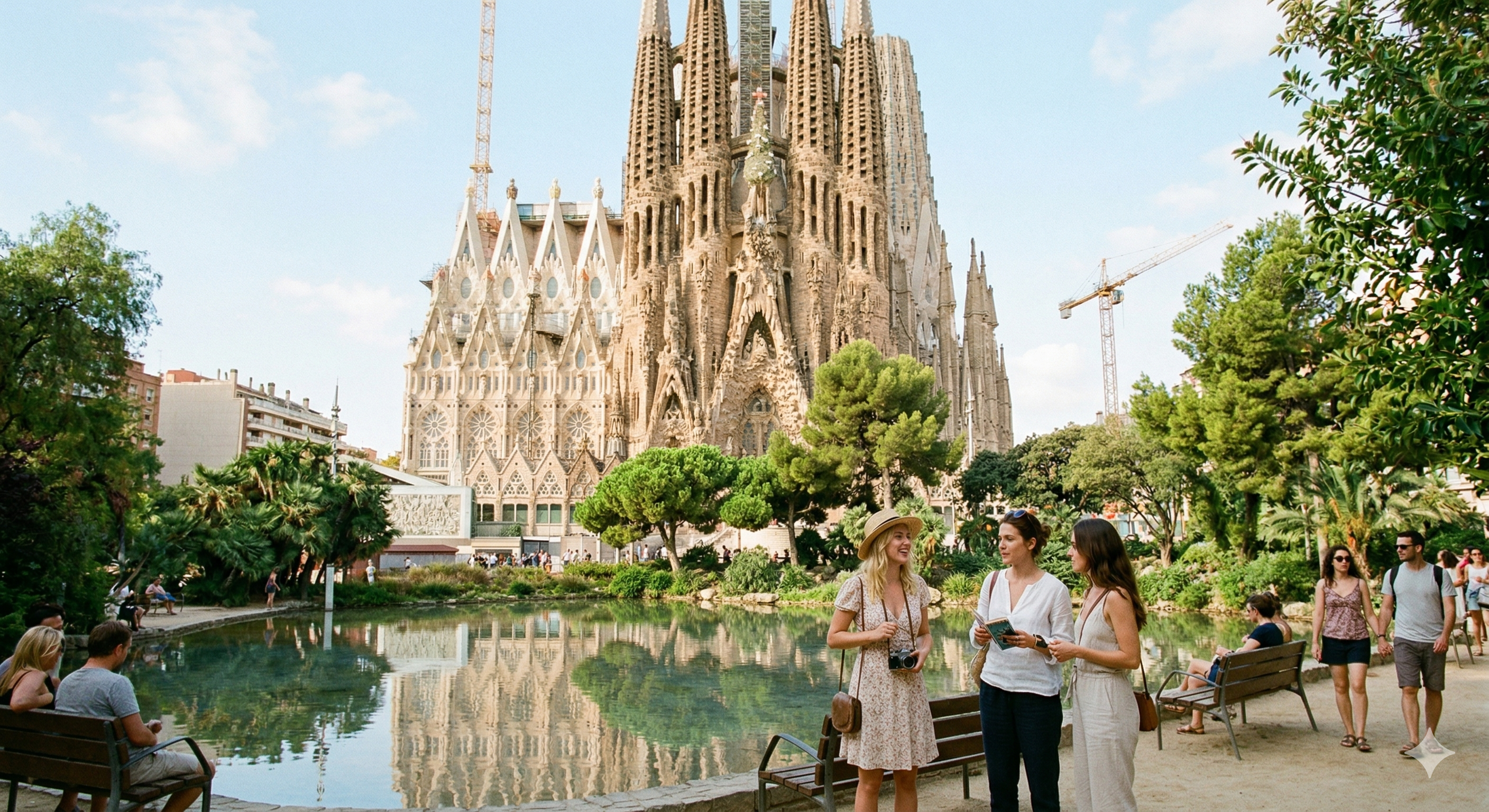 Basílica de la Sagrada Família localización de Vicky Cristina Barcelona de Woody Allen